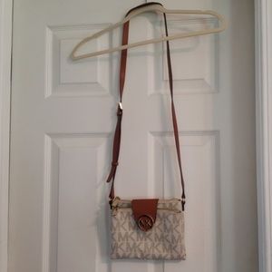 Michael Kors MK logo Crossbody handbag purse